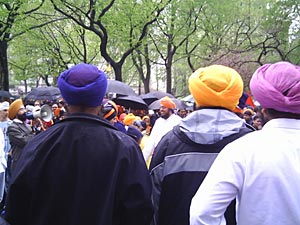 Photo 3. A view of the procession