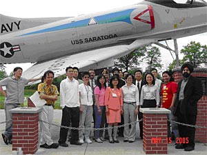 Photo 2. Representatives of the organizations that turned<br>up to show solidarity with the Asian Pacific Americans