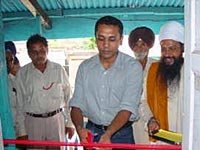 AC Amit Kumar (IAS) with Bhai Esher Singh