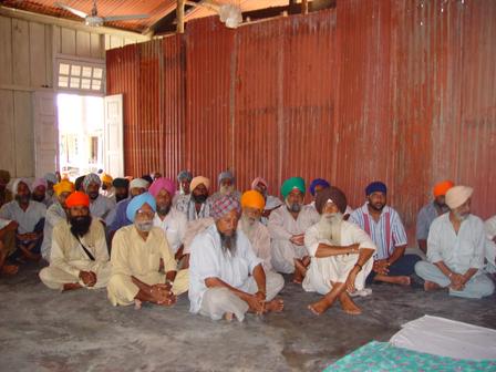 The Gurdwara - destroyed yet a place for solace