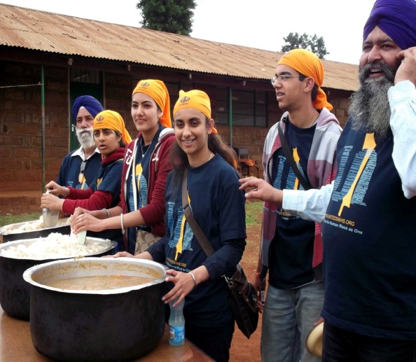 Team Serving Langar