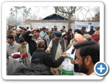 Rice distribution at Charsadda