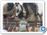 Rice distribution at charsadda